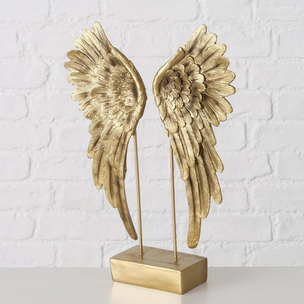 Adorno alas ángel doradas - Brocantia