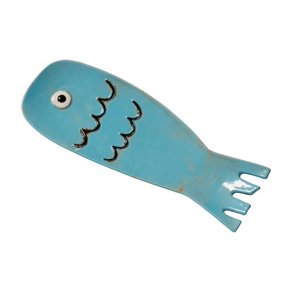 Tabuleiro de peixe azul