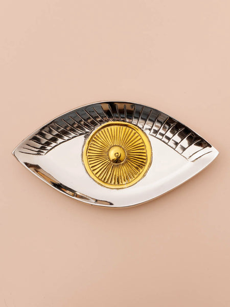 Bandeja vaciabolsillos ojo aluminio - Brocantia