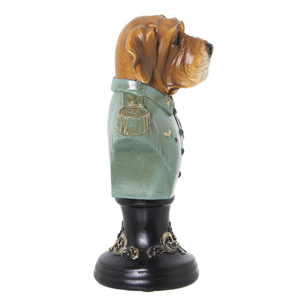 Busto perro uniforme - Brocantia