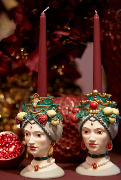 Candelabro Testa di Moro - Brocantia