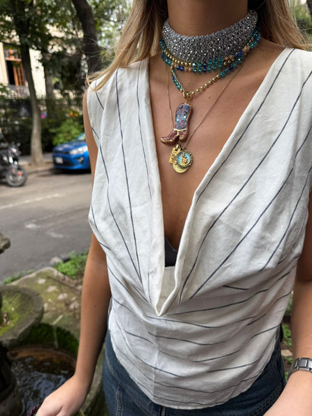 Collar Bota Charra - Brocantia