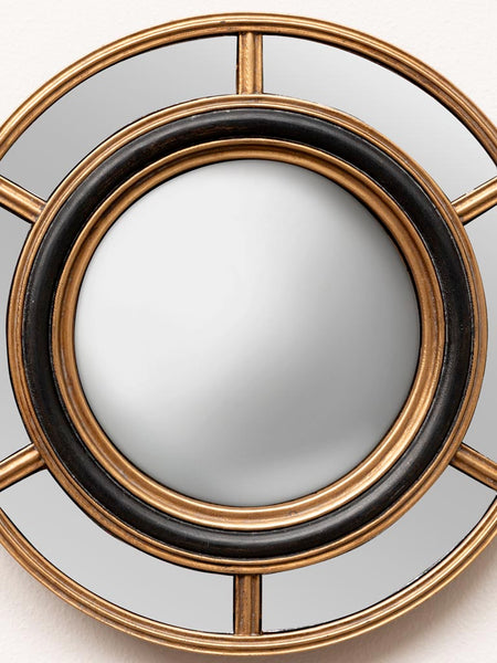 Espejo convexo decorativo para recibidor o salón