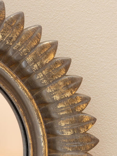 Espejo convexo plumas - Brocantia