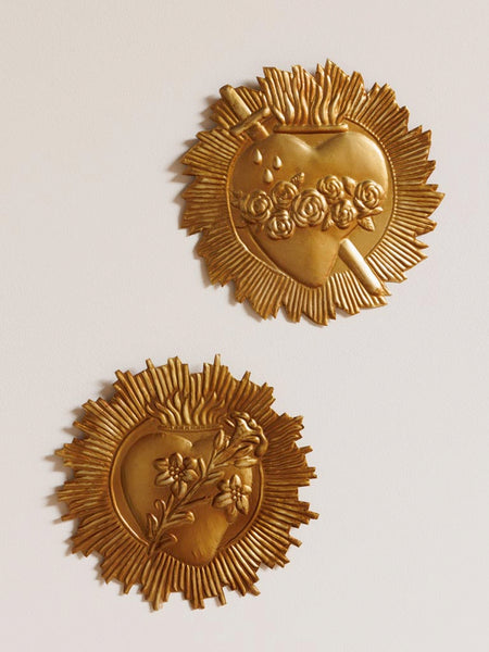 Ex voto rosas doradas - Brocantia