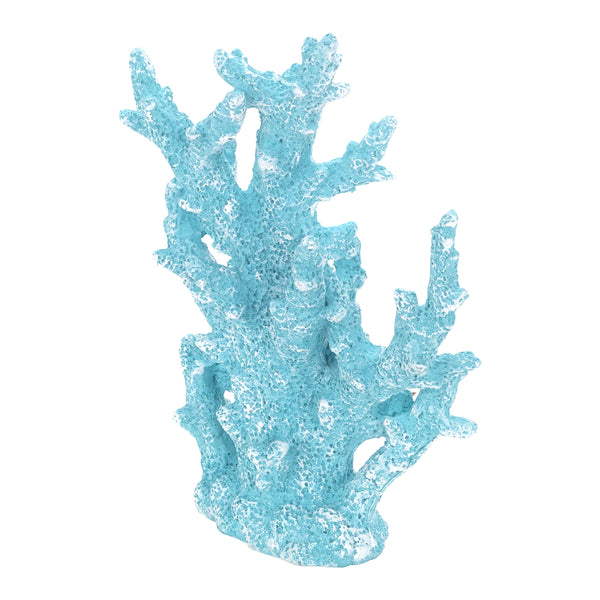 Coral azul decorativo para estantería