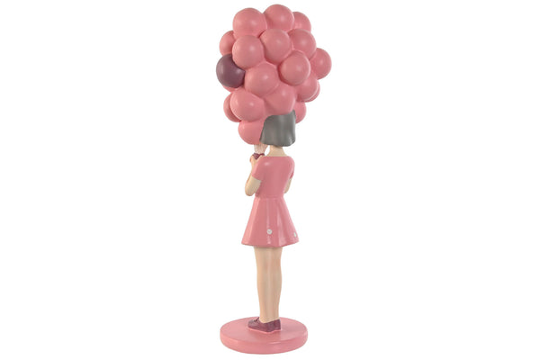 Figura niña con globos - Brocantia