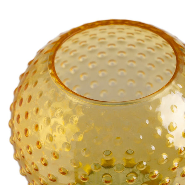 Jarrón 70's bola arriba cristal - Brocantia