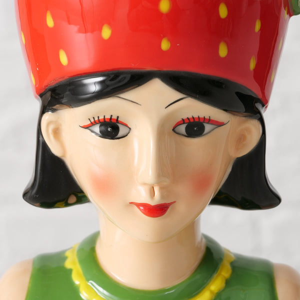 Jarroncito chica fresa - Brocantia