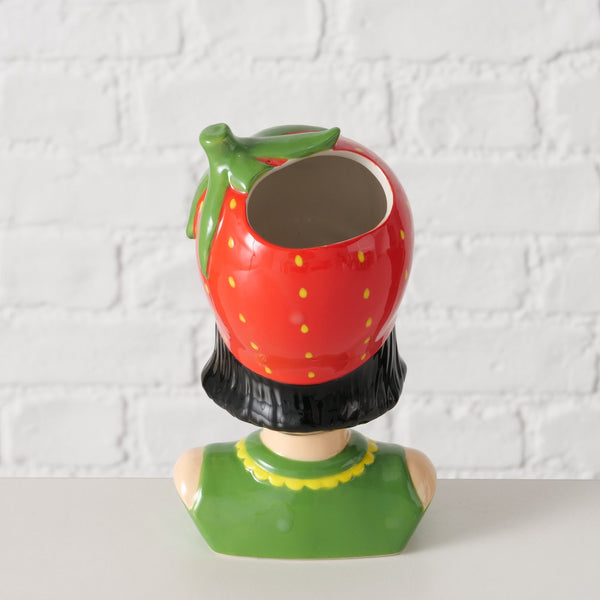 Jarroncito chica fresa - Brocantia