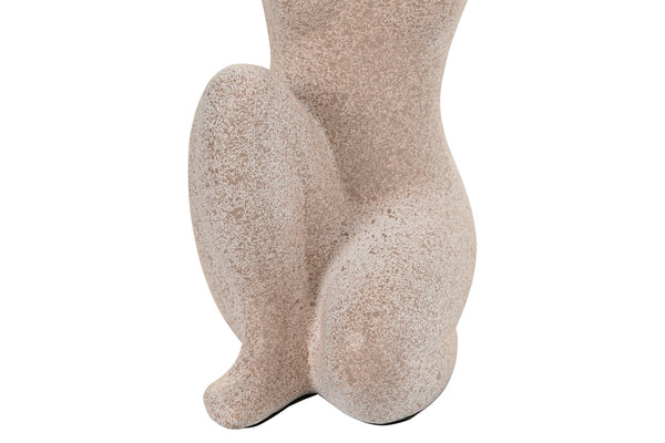 Lámpara de sobremesa cuerpo mujer gres - Brocantia