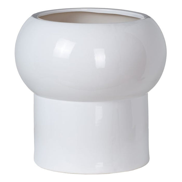 Macetero maxi blanco - Brocantia