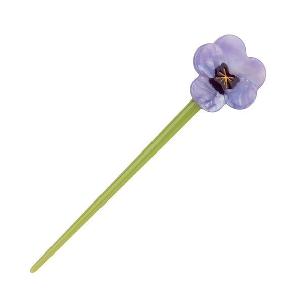 Palo recogepelo Coucou Suzette flor pensamiento lila