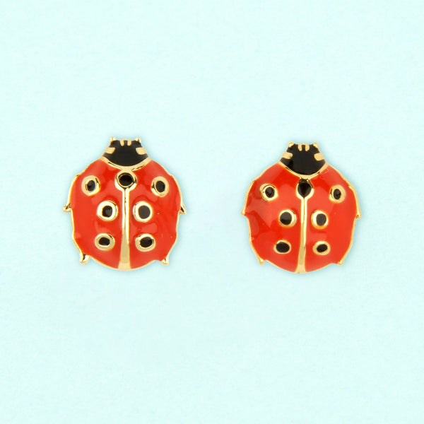 Pendientes mariquitas - Brocantia