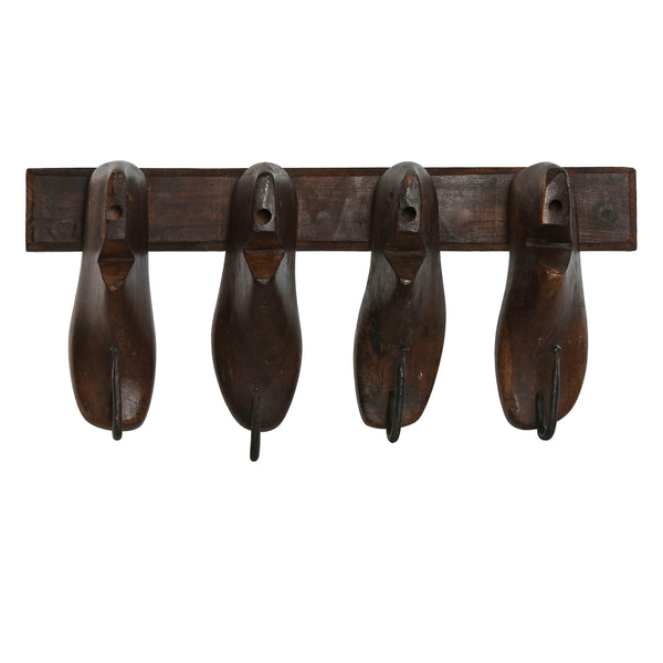 Perchero hormas de zapato cuádruple - Brocantia