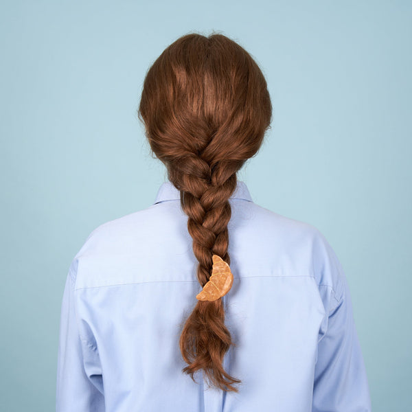 Pinza para el pelo croissant - Brocantia