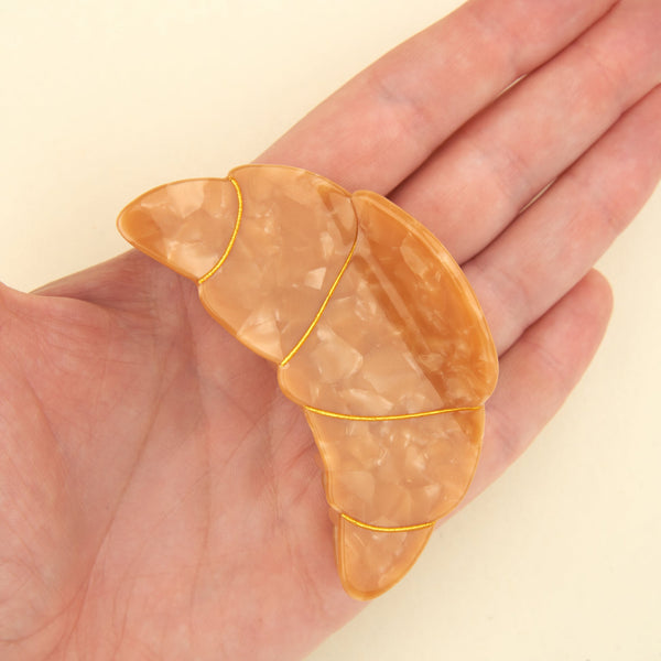 Pinza para el pelo croissant - Brocantia