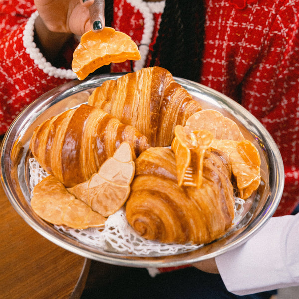 Pinza para el pelo croissant - Brocantia