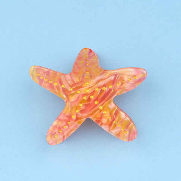 Pinza para el pelo estrella de mar - Brocantia