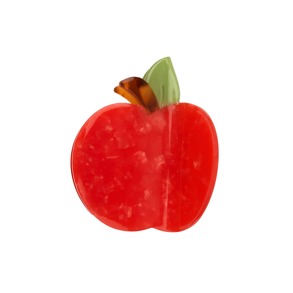 Pinza para el pelo manzana - Brocantia