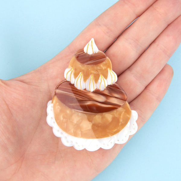 Pinza para el pelo pastel Religieuse - Brocantia