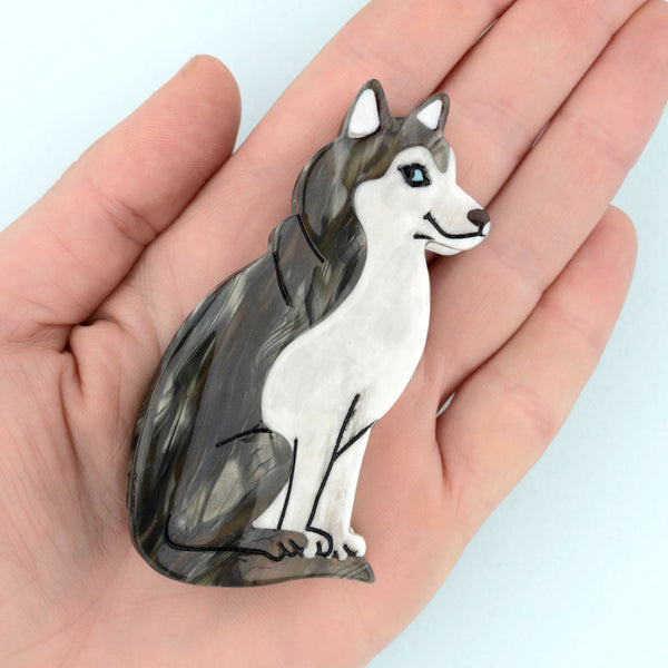 Pinza para el pelo husky - Brocantia