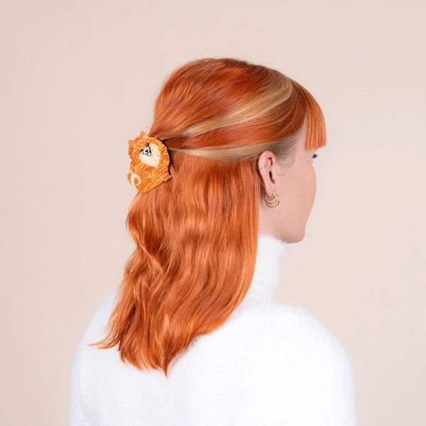 Presilha de cabelo Lulu da Pomerânia