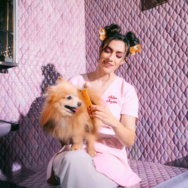 Presilha de cabelo Lulu da Pomerânia