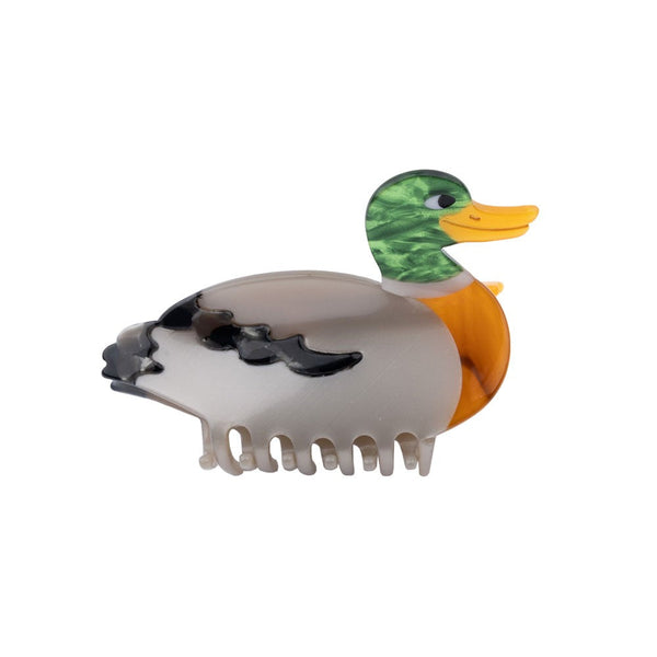 Pinza para el pelo pato Brocantia