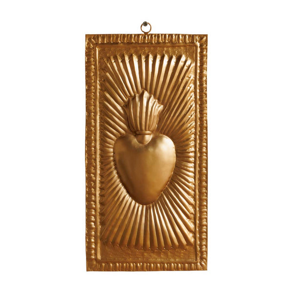 Placa corazón Ex voto - Brocantia
