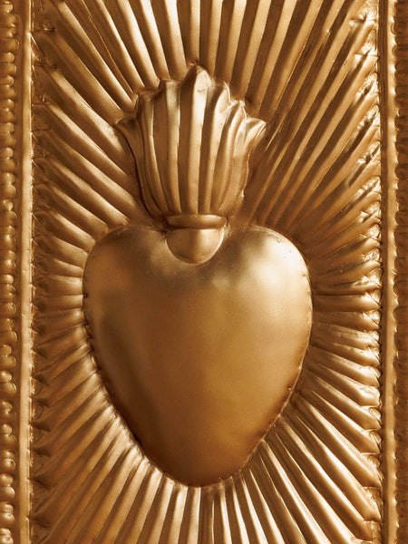 Placa corazón Ex voto - Brocantia