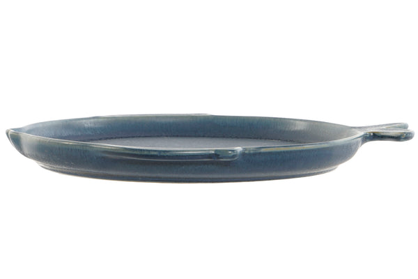 Plato pez porcelana azul - Brocantia