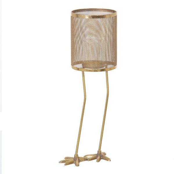 Portavelas alto patas de animal - Brocantia