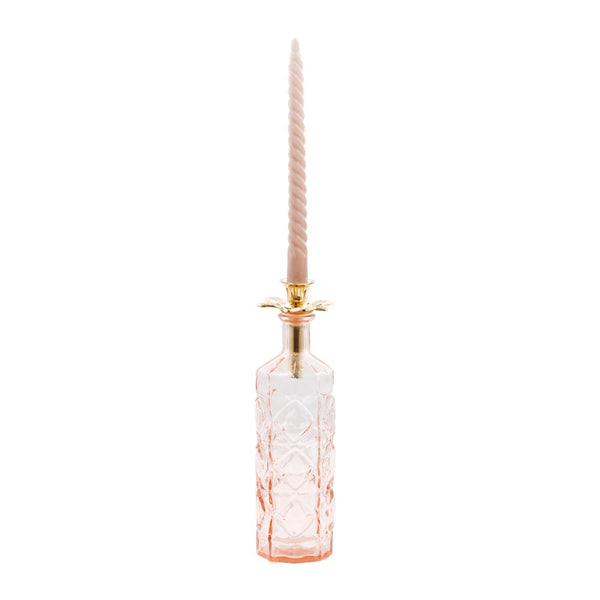 Candelabro flor para botellas Brocantia