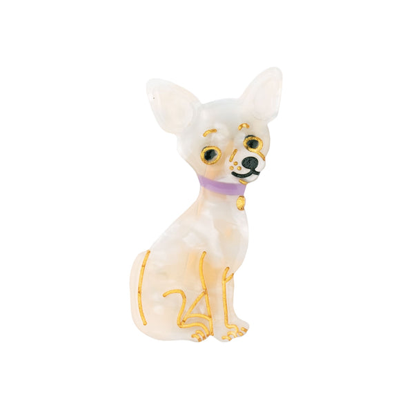 Clip para el pelo chihuahua Brocantia