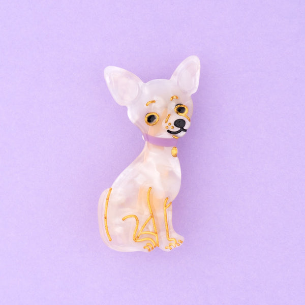 Clip para el pelo chihuahua Brocantia