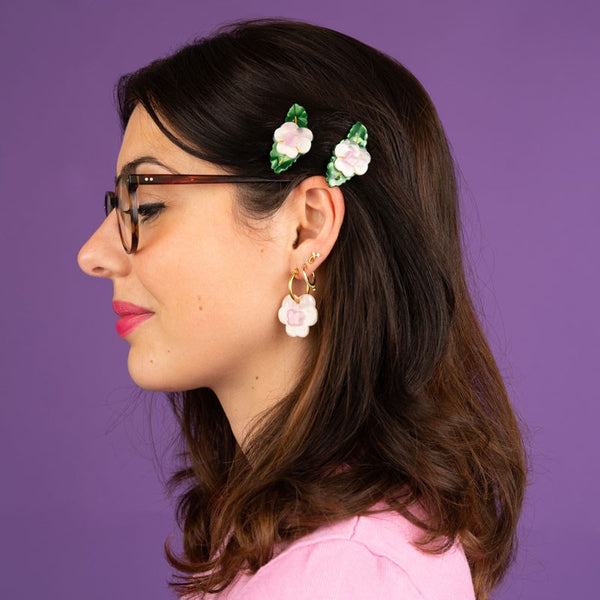 Clip para el pelo pensamientos Brocantia