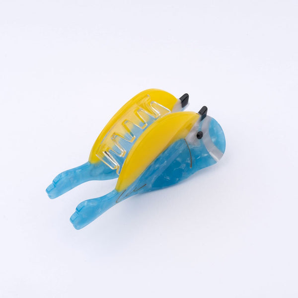 Pinza para el pelo pájaro Blue Tit Brocantia