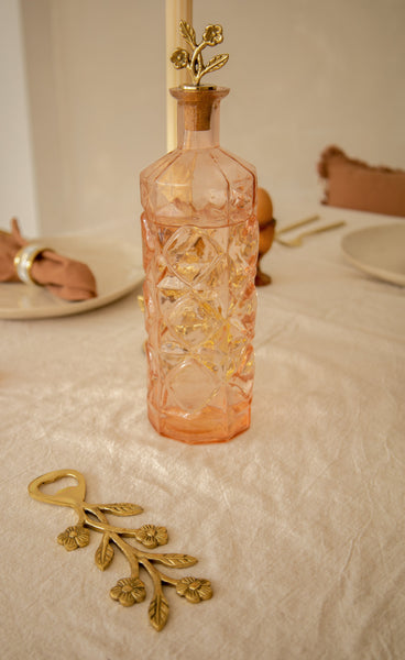 Tapón botella flores salvajes Brocantia
